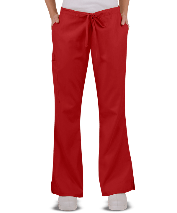 Butter-Soft Scrubs by UA™ Women's Drawstring Pants with Elastic Waist Back  – Marcus Embroidery