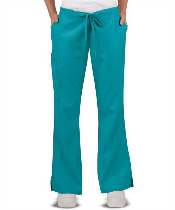 Butter-Soft Scrubs by UA™ Women's Drawstring Pants with Elastic Waist Back  – Marcus Embroidery